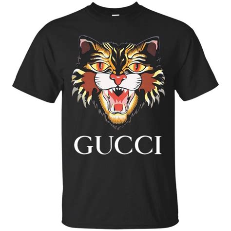 gucci cat shirt replica|knockoff gucci t shirt.